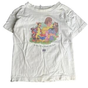 Vintage My Very First Winnie The Pooh Youth 8-10 100% Cotton